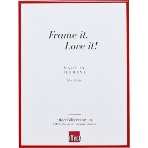 Effect Quadro Bilderrahmen Rot 40x40cm Museumsglas
