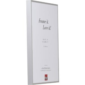 Effect Quadro Bilderrahmen 40x50 silber Museumsglas