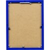 Effect Quadro Aluminium-Bilderrahmen 45x60 cm blau Museumsglas