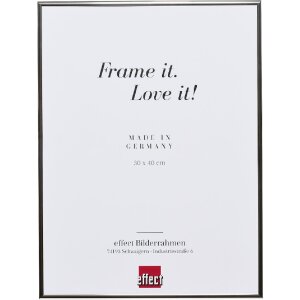 Effect Quadro Aluminium Bilderrahmen 45x60 cm silber...
