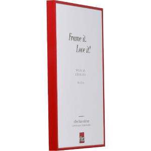 Effect Quadro Aluminiumový fotorámik 45x80 cm červený s muzejným sklom