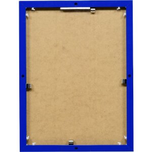 Effect Quadro Aluminiumrahmen 50x60 cm blau Museumsglas