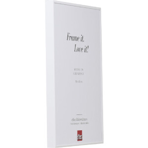 Effect Alumiíniový fotorámik Quadro 60x60 cm biely s múzejným sklom MDF