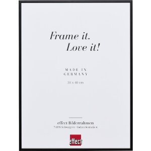 Effect Aluminium Bilderrahmen Quadro 70x100 cm Schwarz...
