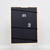 Efektný rám na obrazy z masívneho dreva profil 39 biely 13x18 cm múzejné sklo