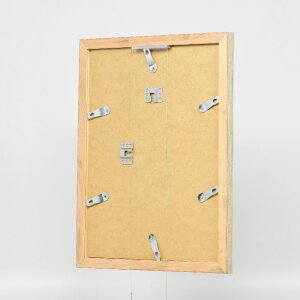 Effect Holz-Bilderrahmen Profil 41 Antiksilber 18x27 cm Museumsglas