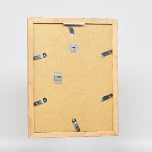 Effect Holz-Bilderrahmen Profil 41 Antiksilber 18x27 cm Museumsglas