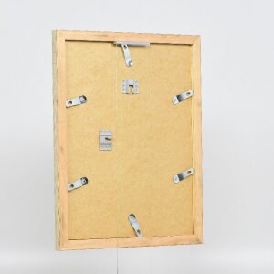 Effect Holz-Bilderrahmen Profil 41 Antiksilber 18x27 cm Museumsglas