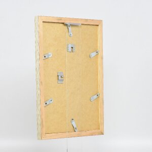 Effect Holz-Bilderrahmen Profil 41 Antiksilber 18x27 cm Museumsglas