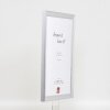 Effect Holz-Bilderrahmen Profil 41 Silber 20x28 cm Museumsglas