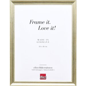 Effect Holz-Bilderrahmen Profil 41 Antiksilber 24x30 cm...