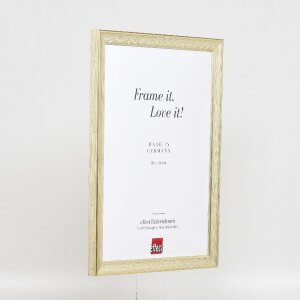 Effect Holz-Bilderrahmen Profil 41 Antiksilber 24x30 cm Museumsglas