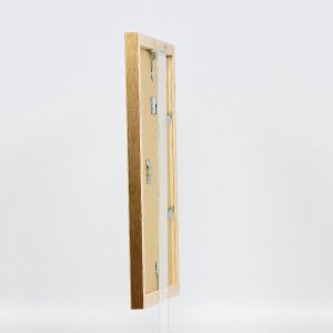 Effect Holz-Bilderrahmen Profil 41 Antikgold 25x30 cm Museumsglas