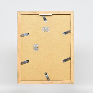 Effect Masívny Drevený Fotorámik Profil 41 Antiksilber 30x30 cm Múzejné Sklo