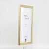 Effect Holz-Bilderrahmen Profil 41 Antiksilber 45x60 cm Museumsglas