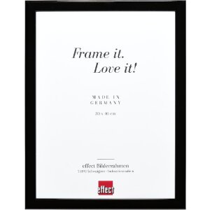 effect Dřevěný fotorámik Profil 43 čierna...