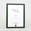 Effect Holz-Bilderrahmen Profil 43 tannengrün 24x30 cm Museumsglas 0439-2430-14