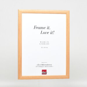 Effect Holz-Bilderrahmen Profil 43 natur 25x60 cm Museumsglas