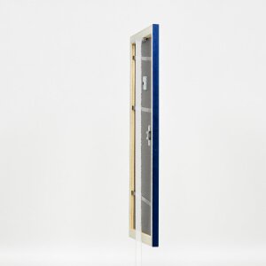 Effect Holz-Bilderrahmen Profil 43 royalblau 25x80 cm Museumsglas, HAN 0439-2580-16
