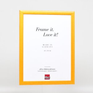 Effect Holz-Bilderrahmen Profil 43 honig 28x35 cm Museumsglas
