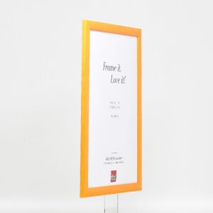 Effect Holz-Bilderrahmen Profil 43 honig 28x35 cm Museumsglas