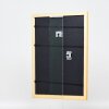 Effect Holz-Bilderrahmen Profil 43 honig 28x35 cm Museumsglas