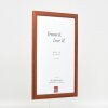 Effect Holzbilderrahmen Profil 43 braun 28x35 cm Museumsglas