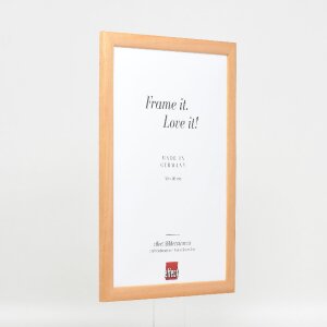 effect Holz-Bilderrahmen Profil 43 Natur 30x30 cm mit Museumsglas