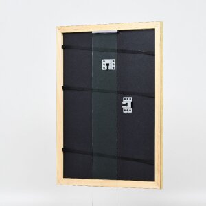 Effect Holz-Bilderrahmen Profil 43 Gold 35x50 cm Museumsglas 0439-3550-02