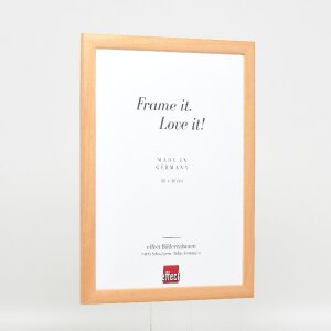 Effect Holzbilderrahmen Profil 43 natur 40x50 cm Museumsglas