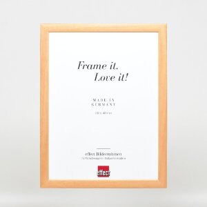 Effect Holz-Bilderrahmen Profil 43 natur 40x60 cm Museumsglas