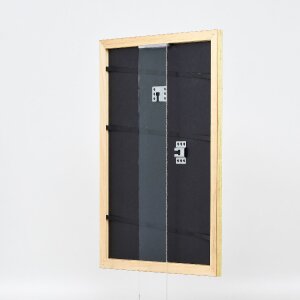 Effect Holz-Bilderrahmen Profil 43 gold 42x59 cm Museumsglas