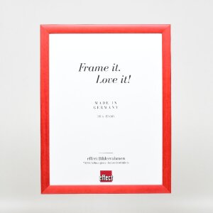 Effect Holzbilderrahmen Profil 43 lachs 50x100 cm Museumsglas