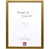 Effect Holzbilderrahmen Profil 43 gold 50x60 cm Museumsglas