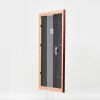 Effect Holzbilderrahmen Profil 43 rot 60x80 cm Museumsglas