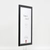 Effect Holzbilderrahmen Profil 43 schwarz 60x90 cm Museumsglas 0439-6090-03