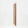 Effect Holz-Bilderrahmen Profil 43 braun 14,8x21 cm Museumsglas