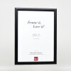 Effect Holzbilderrahmen Profil 43 Schwarz 10,5x14,8 cm Museumsglas