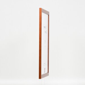Effect Holz-Bilderrahmen Profil 43 braun 30,5x91,5 cm Museumsglas