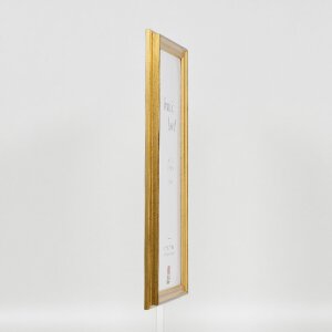 Effect Holzrahmen Profil 44 gold 10x15 cm Museumsglas