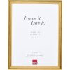 Effect Holzrahmen Profil 44 gold 20x25 cm Museumsglas