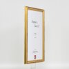 Effect Holzrahmen Profil 44 Gold 30x40 cm mit Museumsglas