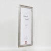 Effect Holzrahmen Profil 44 silber 29,7x42 cm Museumsglas