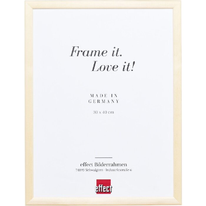 Effect drevený fotorámik Profil 45 z borovicového kôra 25x35 cm s muzejným skлом