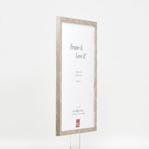 Effect Holzrahmen Profil 51 antiksilber 20x25 cm Museumsglas