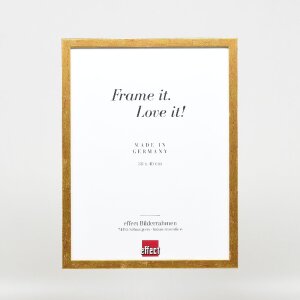 Effect Holzrahmen Profil 51 antikgold 20x30 cm Museumsglas