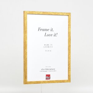 effect Holzrahmen Profil 51 antikgold 21x29,7 cm Museumsglas