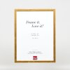 Effect Holzrahmen Profil 51 antikgold 45x60 cm Museumsglas