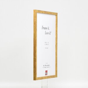 effect Holzrahmen Profil 51 antikgold 50x50 cm Museumsglas