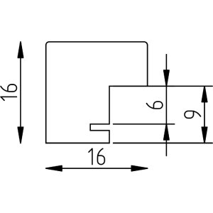 effect Bilderrahmen Profil 51 antikgold 30,5x91,5 cm mit Museumsglas